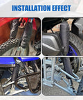 Installation of 270mm Rear Shock Absorber Protector Cover on various vehicles