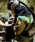 Worker using Versaflo TR-6600 Prefilter For TR-600 PAPR Disposable Pack Of 10 That Extends PAPR Life, Compatible With TR-662 Spark Arrestor