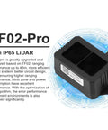 TF02 Pro LiDAR Sensor For Drones And Smart Traffic Systems, IP65 Weatherproof Rangefinder With 0.05-40m Reach And 1cm Resolution