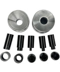 Professional Grade Badass Self Centering Coin Ring Hole Punch Tool metal and black components for jewelry making and customization.