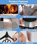 Pro Grade Self Adhesive Waterproof Roof Repair Sealant Tape For Asphalt Shingles And Flashing Leaks features like high temperature and tear resistance.