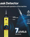 Powerful Workhorse 110V One Third HP AC Vacuum Pump Kit With leak detector featuring 7 sensitivity levels and indicator light