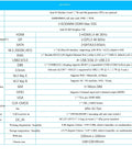Detailed specification sheet for Heavy Duty Intel Core I5 8250U Mini Pc With Dual Gigabit Ethernet Ports.