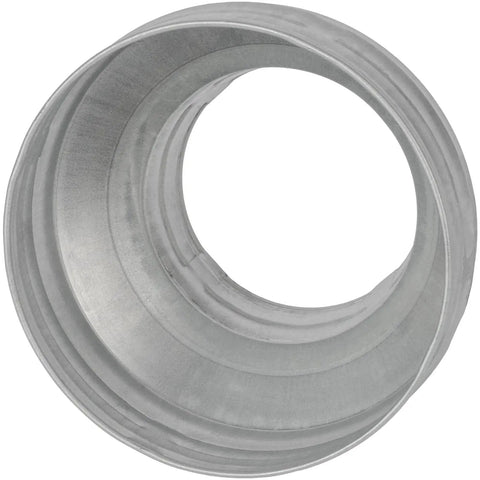 6 To 4 Inch Round Duct Reducer Male Fit Galvanized Steel Duct Increaser For Ventilation Systems Heating And Cooling Dryer Duct And Dryer Vent Hose Connector Easy Inside Duct Installation, galvanized steel inside-fit reducer