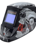 True Color Auto Darkening Welding Helmet with wide shade range 4/5-13, solar powered eye protection, large viewing window