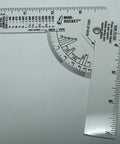 Dead On Mini Pipe Diameter Caliper Set with marked inches and fractions, useful for measuring piping sizes accurately.