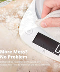 Ultra Precise Digital Kitchen Scale With LCD Display Weighs Grams Ounces Pounds Fluid Ounces And Milliliters 11 Pound Capacity