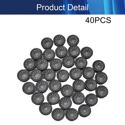Snap In Cable Hose Bushing Grommet Protector 22mm Diameter 40 Pack Pro Grade Durable PA66 Insulation Guard For Wires