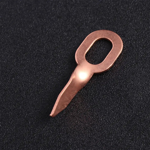 Aluminum Welding Repair Kit For Sheet Metal 50 Piece Auto Body Tools And Studs Easy Grip Dent Repair Parts Pro Grade Durable Metalworking Components For Quick Fixes Home Shop Ready Welding Accessories, copper stud on black background