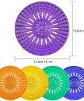 Heavy Duty Stainless Steel Hair Catcher For Shower Drain And Bathtub Tub With Solid Anchor Block Upgraded Anti Floating Drain Strainer in various colors and dimensions.