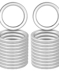 20 Pack M16 Oil Drain Plug Gasket Crush Washers For Subaru Outback Legacy Impreza Forester BRZ XV Crosstrek Replaces 803916010