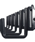 Heavy Duty E Track J Hooks Set For Enclosed Trailers And Cargo Vans X Track Compatible Steel Hanger Anchors 12 Piece