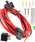 40 Amp Waterproof Electric Fuel Pump Relay Kit For 12V Cars And Trucks Heavy Duty Long Wires Easy Plug And Play Install Color Coded Wiring