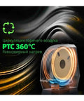 Upgraded 3D Printer Filament Dryer With Precise 45 To 70 Degree Heating And Smart 48 Hour Timer showcasing PTC 360°C hot air circulation.