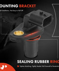 2 Pack Camshaft Position Sensor Replacement for Infiniti and Nissan Fits EX35 FX35 G25 G35 JX35 M35 M35h Q50 Q70 QX60 2006-2019 V6 3.5L and 2.5L Engine Models Plug and Play High Quality CPS Sensor mounting bracket with sealing rubber ring