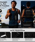 Lightweight Running Hydration Vest For Men And Women With 6 Plus Pockets And Front Bottle Holders Secure Zippered Pockets For Phone Keys And Tissue Breathable Slim Fit Pink Hydration Pack For Daily Runs And Outdoors with reflective strips and adjustable buckle