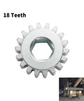 Replacement 18 Tooth Spur Gear For Lippert RV Slide Out 12 DP 14.5 PA High Precision Machined Gear With Low Noise SAE1045 Steel