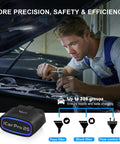 Bluetooth OBD2 Diagnostic Adapter For iOS Android And Windows Read And Clear Check Engine Codes Real Time Performance Data And Logger