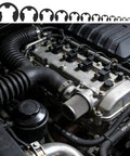 Engine with various E Clip sizes for 1100 Piece E Clip Retaining Rings Set, C Clips and Snap Rings Assortment Kit for Auto Parts Repair.