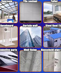 Heavy Duty Premium Polymer Sealant Badass Bonding Adhesive No Sweat Waterproof Glue for exterior use in sunroom and tile installation.