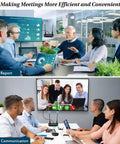 Wireless HDMI Transmitter And Receiver Kit for Screen Mirroring in office meeting, displaying work report and video communication