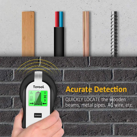 4 In 1 Stud Finder Wall Scanner With LCD Display For Wood Metal AC Wires And Joist Detection Center Finding Pro Level Accuracy