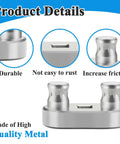 Heavy Duty 2 Pack Cable Bender Tool connects directly to half inch ratchet, showcasing durable high-quality metal design.