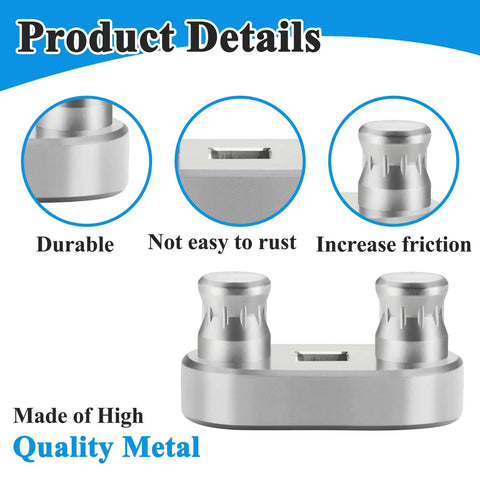 Heavy Duty 2 Pack Cable Bender Tool connects directly to half inch ratchet, showcasing durable high-quality metal design.