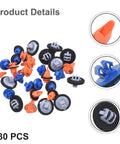 Body Molding Clips Kit With Sealers 30 Pack For 2003-2011 Toyota 4Runner And FJ Cruiser Door Trim And Body Molding Repair DIY Friendly Includes Assorted Plastic Clips And Sealer Set Directly Replaces 75397-35010 And 75495-35010, 30 pcs clips
