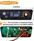 Upgraded Digital With LCD Display Control Board Replacement For Pit Boss Pellet Grills size dimensions and internal view