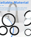 Moen 96778 O-Ring Kit For Kitchen Faucets, Durable Rubber Spout Seals shown with faucet background