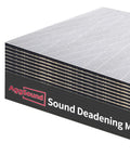 Pro Grade Auto Sound Deadening Mat With 3 Layer Thermal Foil Foam Insulation For Cabin Noise Reduction Heat Blocking Rock Solid Adhesive Backing close-up view of layered structure and texture.