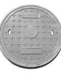 Seamless Resin Septic Tank Cover for Round Garden and Yard Lids, 31.4 by 31.4 by 1.9 Inches, Weatherproof Outdoor Drainage Solution