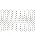 Heavy Duty Bulk Pack Of One Hundred Rock Solid Steel Eye Screw Ceiling Hooks For Indoor Outdoor Wall Hanging Art Decor And Keys Top Notch Build No Sweat Install, 21mm size steel hooks.