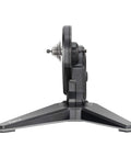Flux S Smart Bike Trainer Direct Drive With Near Silent Operation, side view showcasing cassette and sturdy base