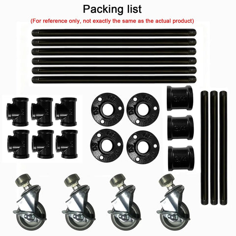Heavy Duty Table Legs With 360 Degree Swivel Casters For Office Furniture Stand Featuring Lock In Place Brakes accessories and parts layout