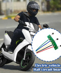 Hefty Duty Hall Effect Sensor Board For Electric Scooters And Trikes Wired 120 Degree PCBA Motor Replacement With Cable, showing wiring connectors.