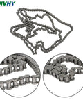 40 Roller Chain 10 Feet With 2 Connecting Links Heavy Duty Industrial Chain Built For Tough Jobs Hardened And Shot Peened Precision Rollers