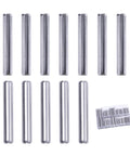 120 Piece Spring Pin Kit In 5 Sizes 304 Stainless Steel Slotted Roll Pins GB879 For Do It Yourself Home Improvement And Automotive Repair