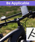 Two Piece Bike Handlebar Extender Kit With 10cm Or 30cm Length Single And Double Clamp Mounts on bike for lamp GPS speedometer