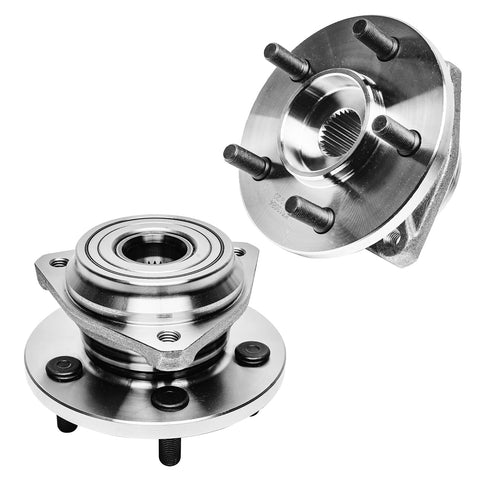 8 Piece Front End Suspension Kit For Jeep Cherokee Comanche Grand Cherokee And Wrangler front wheel bearing hubs image