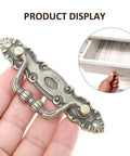 4 Pack Vintage Zinc Alloy Drawer Pulls Handles With Gold Finish For Dresser Cabinets And Furniture Antique Cabinet Knobs Retro Decor