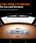 Monitor Light Bar Dimmable USB Lamp With Eye Care Tech No Screen Glare Backlight Wireless Controller on curved screen