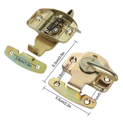 Rock Solid Heavy Duty Table Locks And Under Mount Connectors For Dining Training Extension And Conference Workstations Premium iron frame table lock with spring, size 6.3cm by 4.5cm.