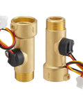 2GWH-24 Water Flow Sensor Compatible With GSWH-2 Tankless Water Heater Easy Swap To Boost Flow Prolong Heater Life Prevent Costly Failures Smooth Monitoring For Your Home Hot Water System brass sensor with wired connector