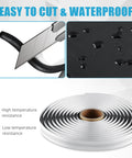 Butyl Sealant Tape 13Ft For Cars Trucks RVs And Marine Use Weatherproof Water Seal Headlight Windshield Door And Window