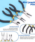 All In One Jewelry Making Kit With Pliers, Findings, Beading String And Copper Wire, 1468Pcs for pliers set with anti slip handle