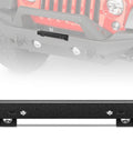 Universal Flip Up License Plate Frame For 10 Inch Hawse Fairlead Mount Fits Most Off Road Vehicles And Pickup Trucks Compatible with Jeep, black aluminum