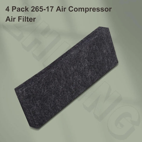 4 Pack 265-17 Air Filter For Air Compressor Replacement Fits Craftsman DeVilbiss Sears Porter Cable Dewalt 919-72800