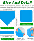 Diagram of 5 Piece Baseball And Softball Base Set With Carrying Bag Includes 3 Throw Down Bases 1 Home Plate 1 Pitching Rubber